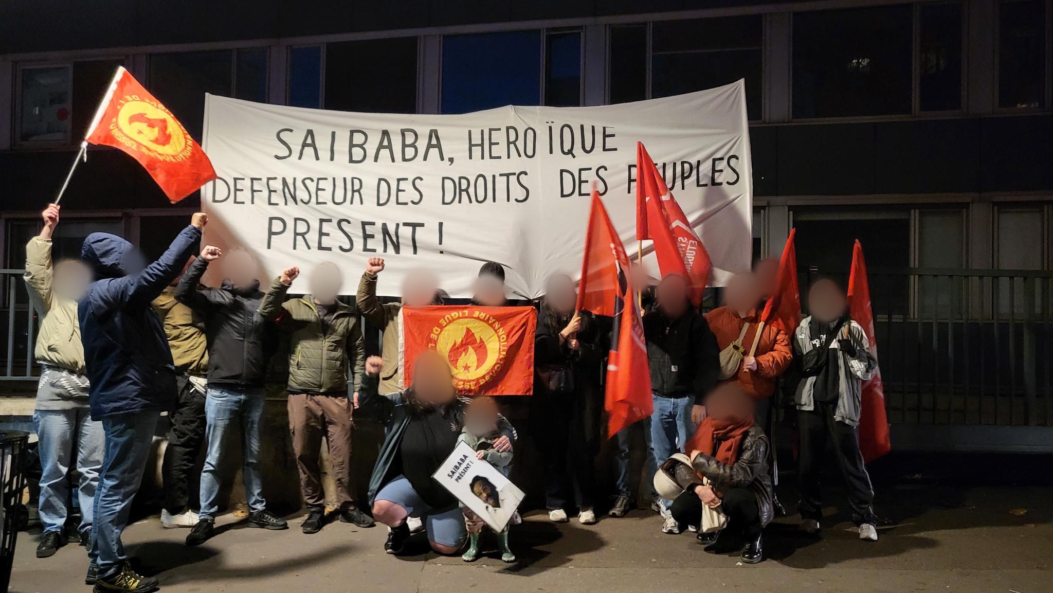 Paris : rassemblement devant le consulat indien pour G.N. Saibaba