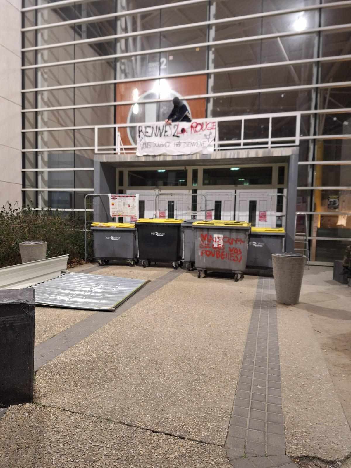 Rennes 2 : les étudiants bloquent l’université et soutiennent Georges Abdallah