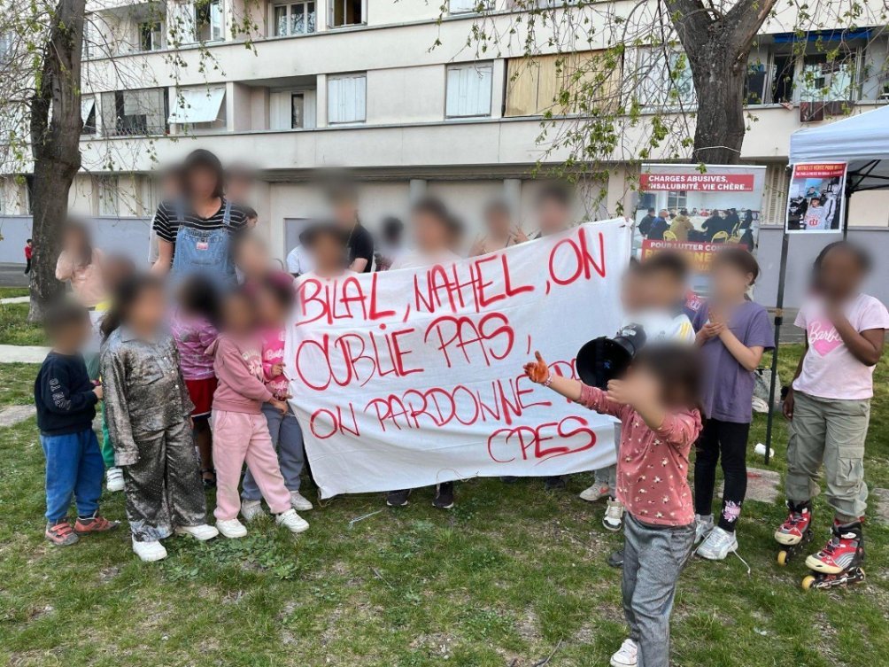 Lyon : le quartier des Etats-Unis soutient la lutte pour la Justice et la Vérité pour Bilal