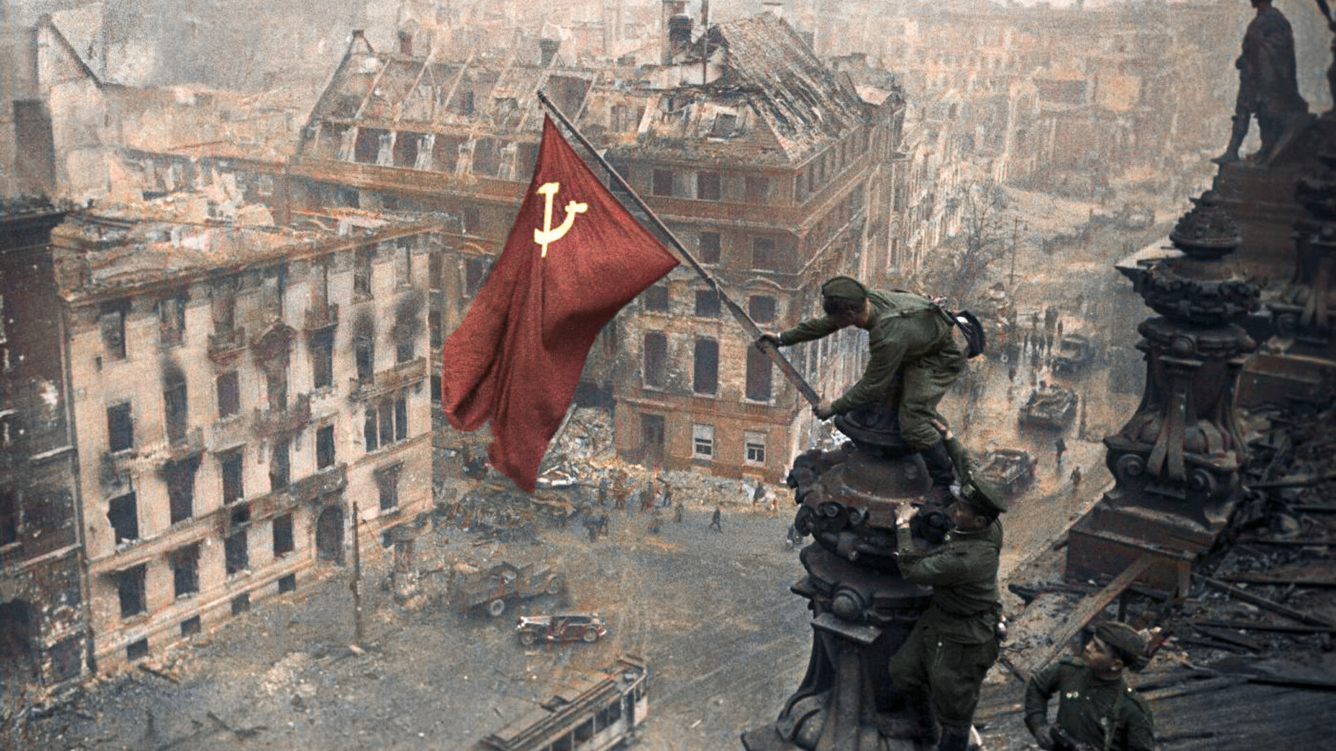 8 mai 1945, victoire en Europe de la Révolution Socialiste sur le fascisme