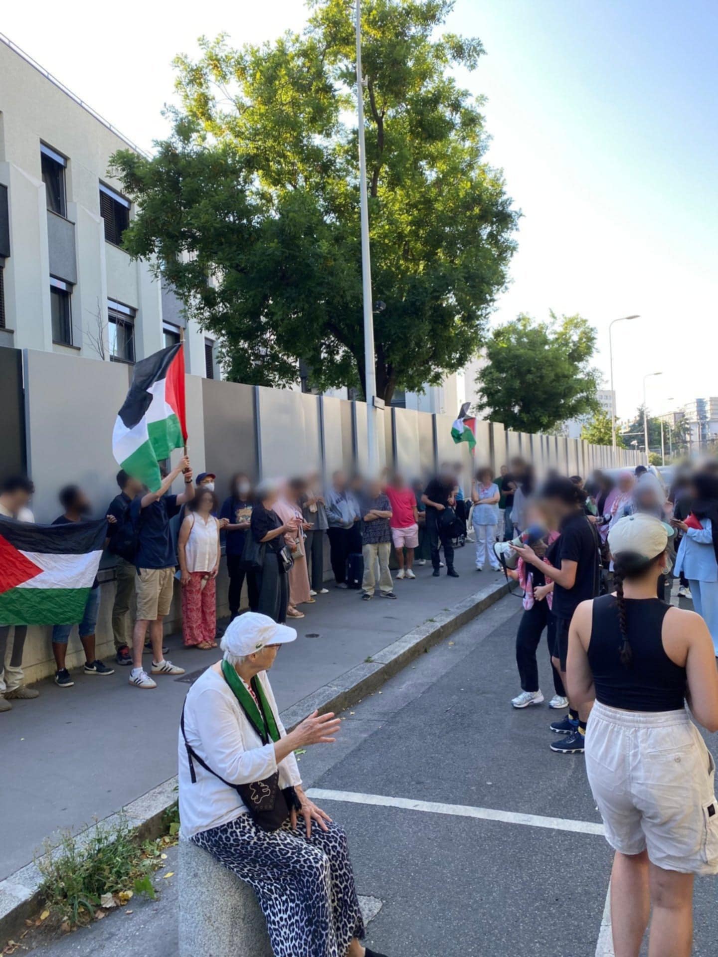 Lyon : Rassemblement de soutien à Yamin, militant pro-palestinien, en garde à vue pour « apologie du terrorisme »