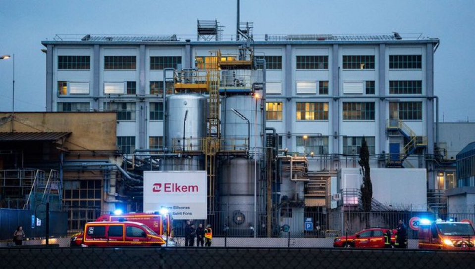 Rhône : Mort d&rsquo;un salarié dans l&rsquo;explosion de l&rsquo;usine chimique Elkem Silicones