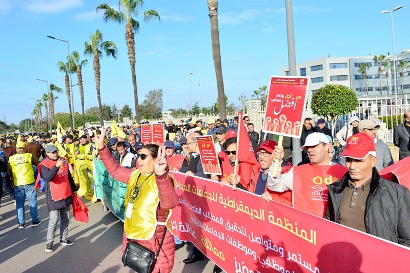 Travailleurs marocains du textile en lutte : De la singularité des batailles à la conscience collective vers l’unification du mouvement et la victoire !