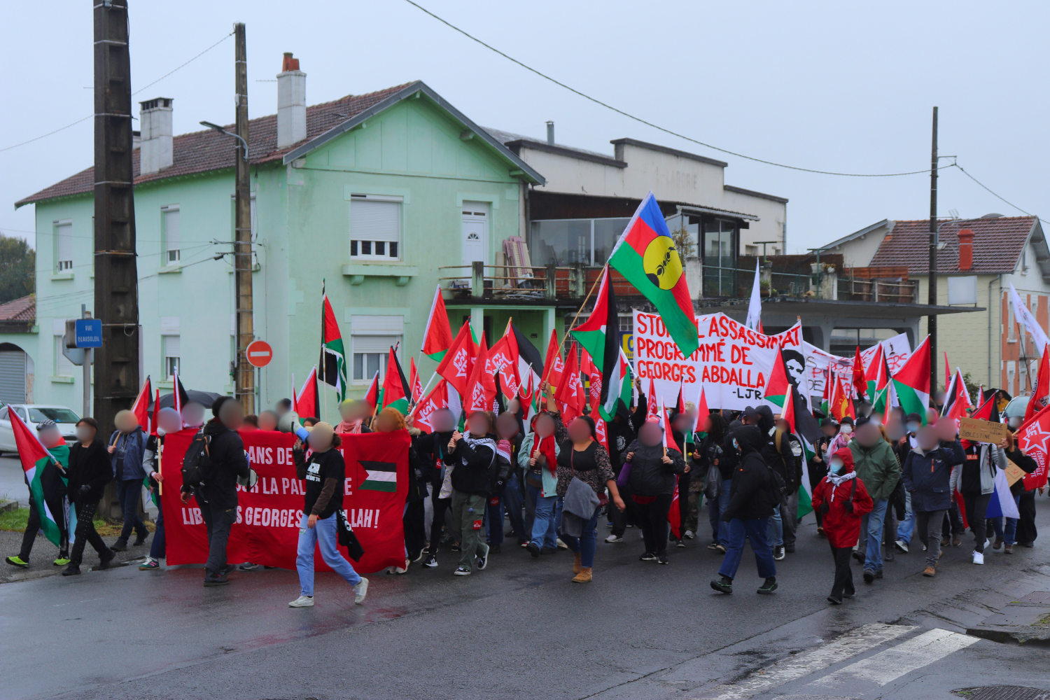 Vidéo : reportage sur la grande manifestation de Lannemezan pour Georges Abdallah