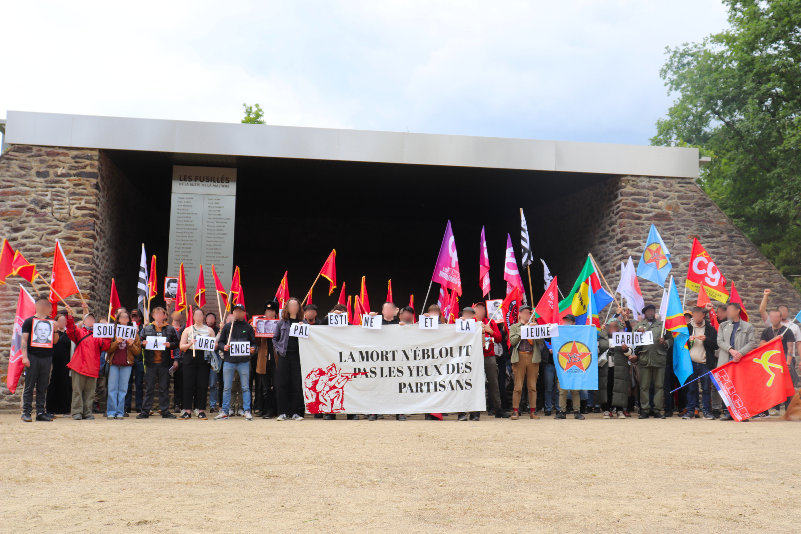 Rennes : Commémoration antifasciste du 8 mai 2025