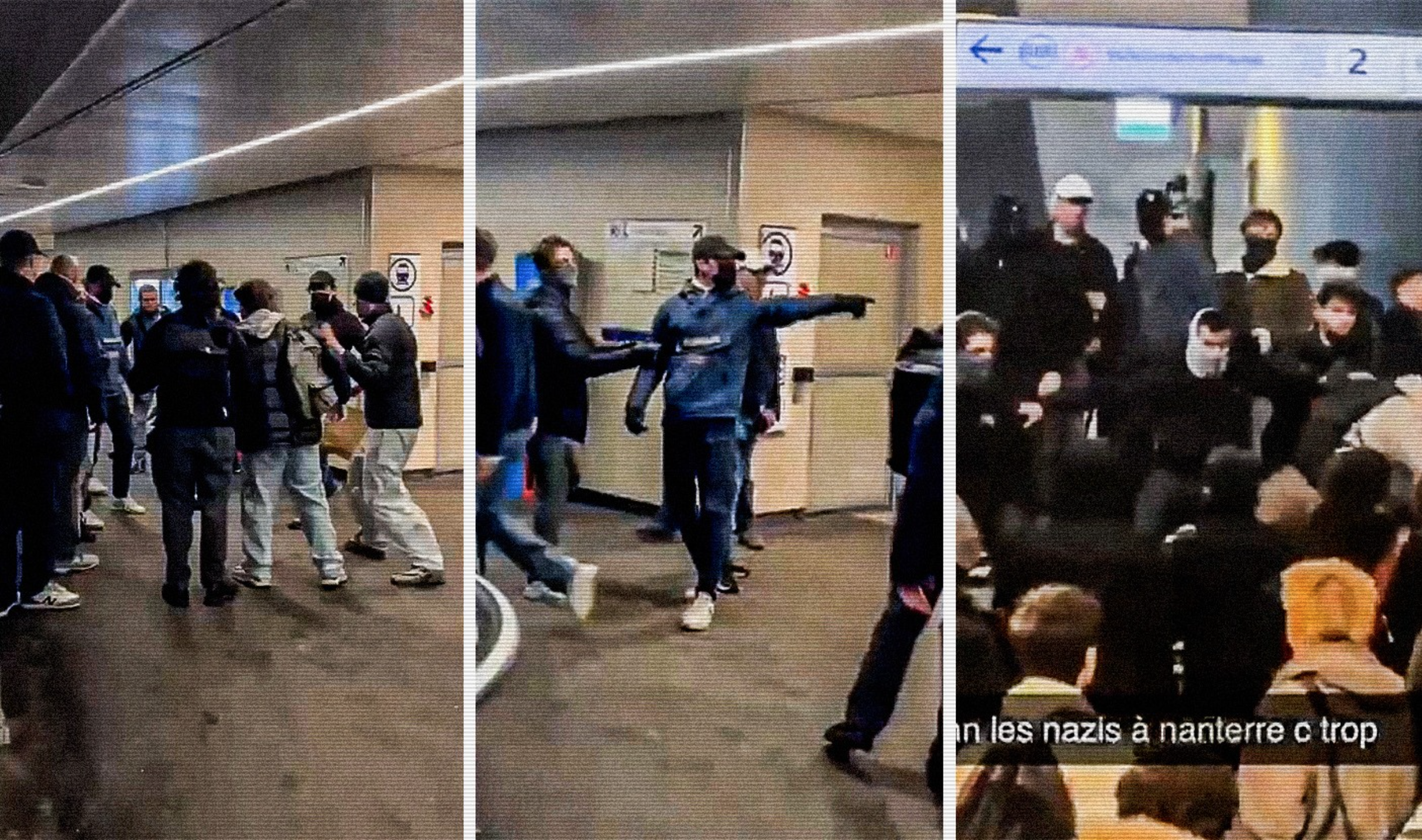 Mise en déroute des fascistes de la Cocarde par les étudiants de Nanterre