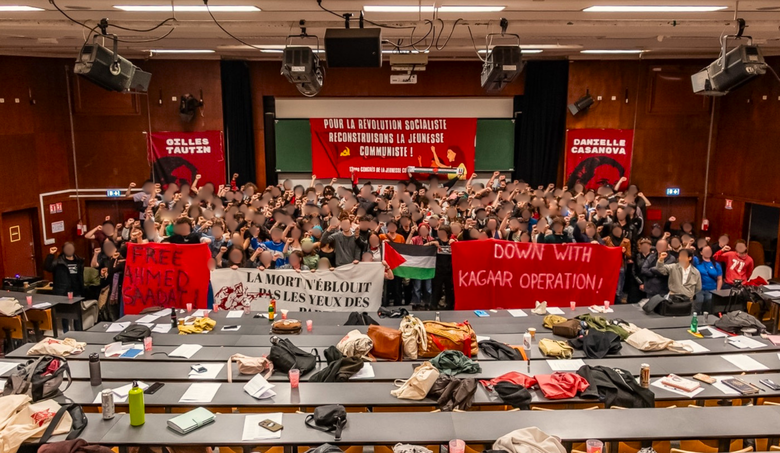 Discours du FPLP à la Conférence sur la reconstruction de la Jeunesse Communiste de France